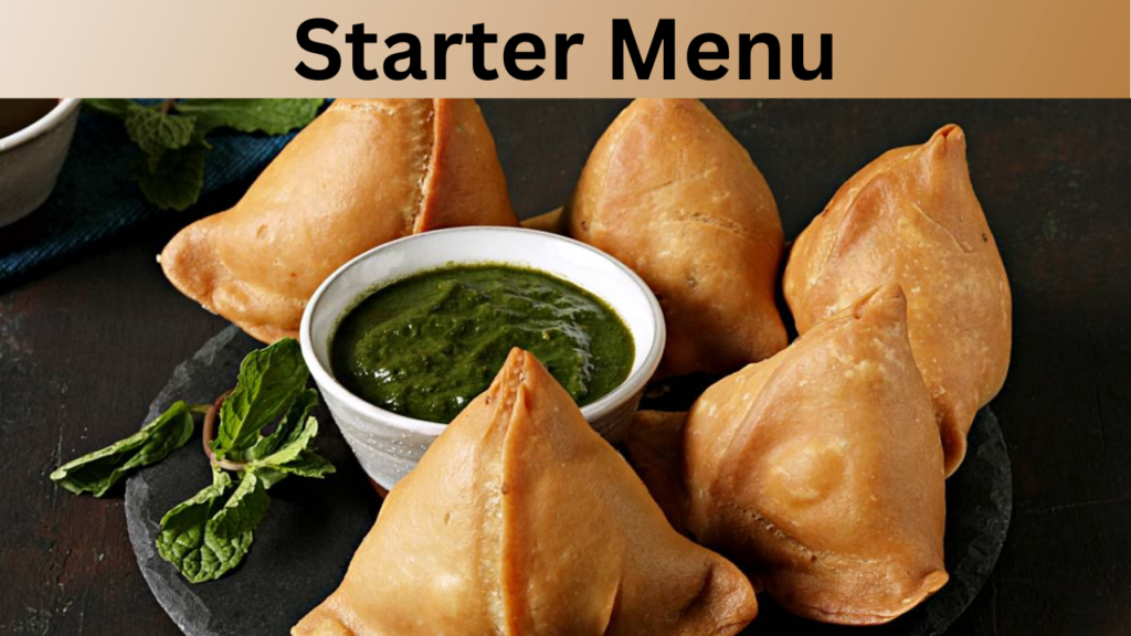 Starter Menu