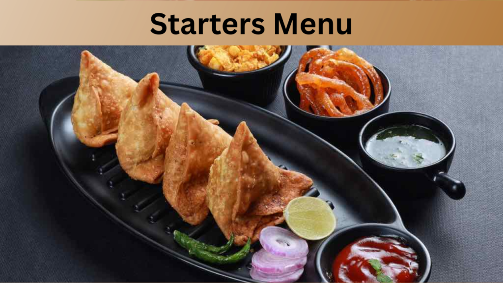 Starters Menu