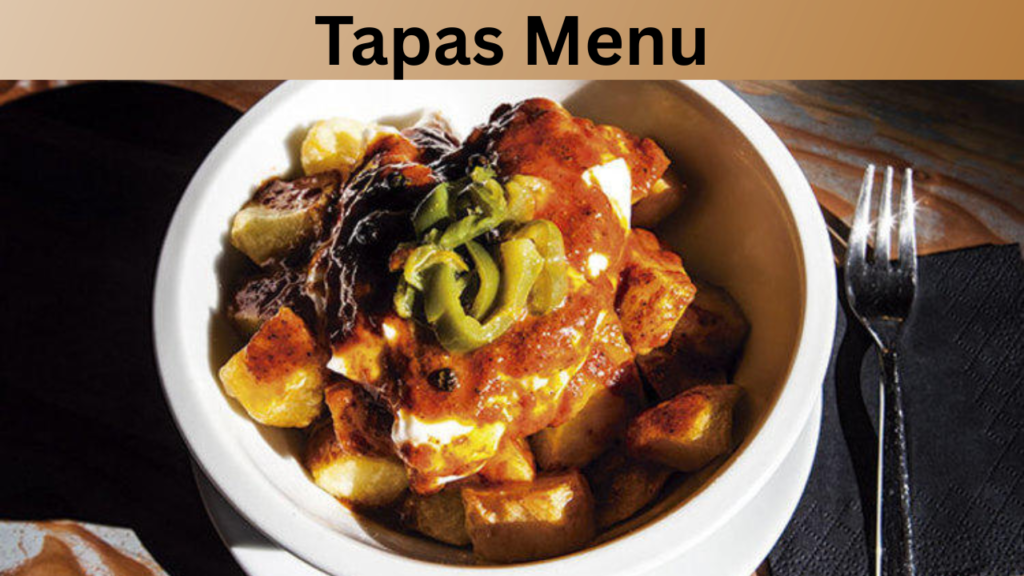 Tapas Menu