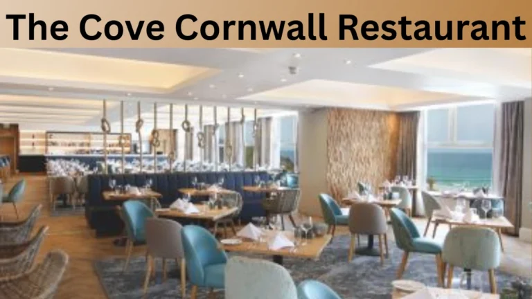 The Cove Cornwall Restaurant