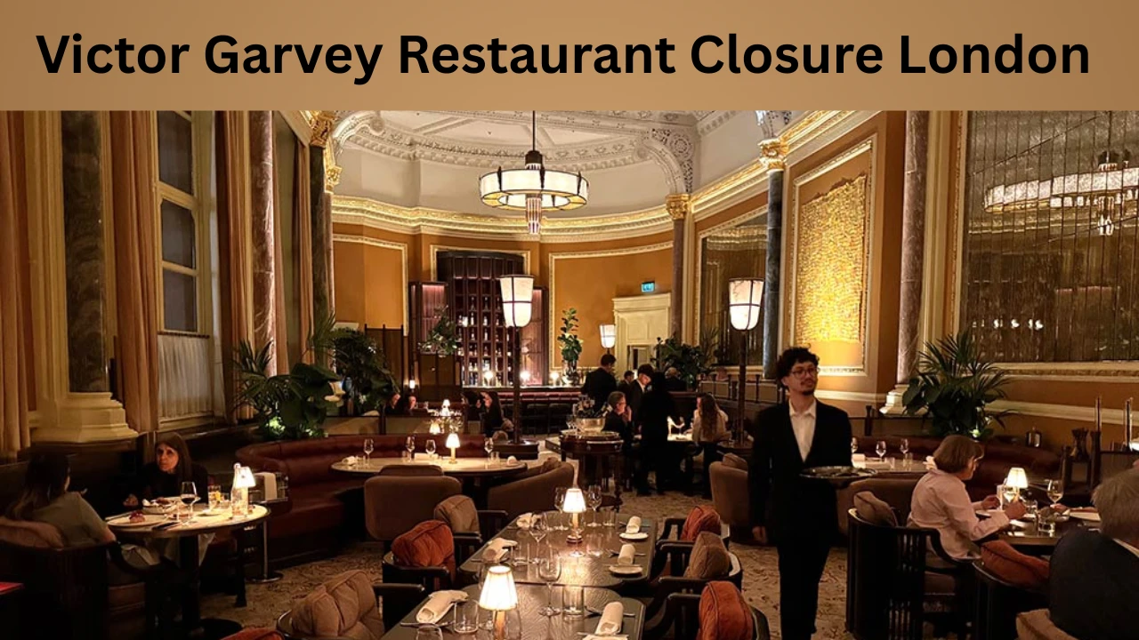 Victor Garvey Restaurant Closure London