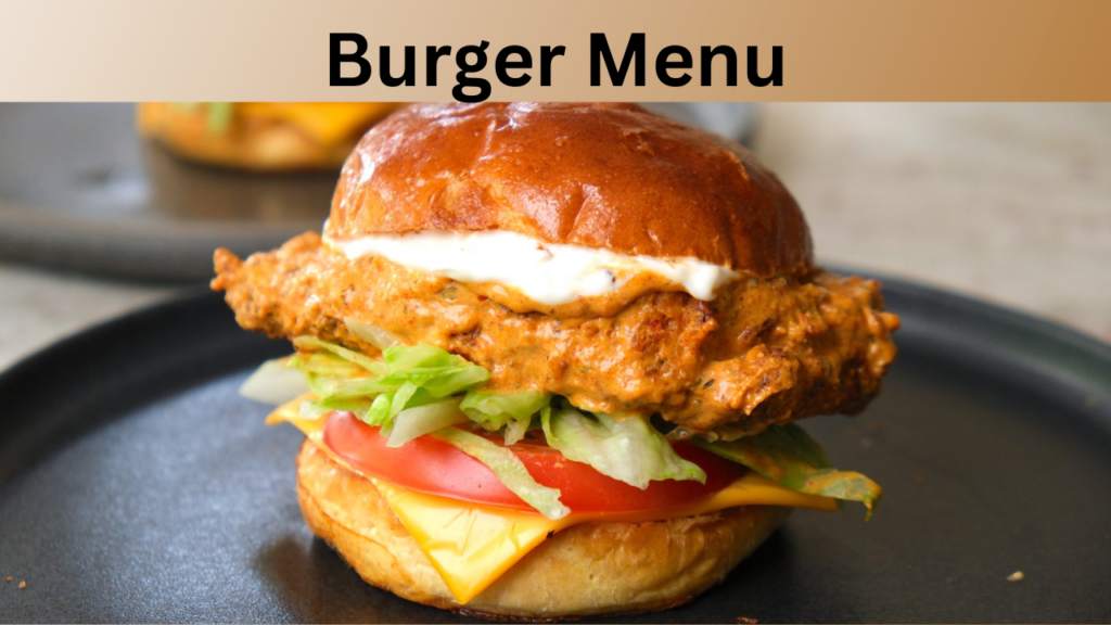 Burger Menu