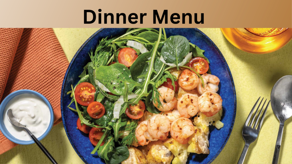 Dinner Menu