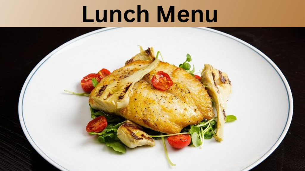 Lunch Menu