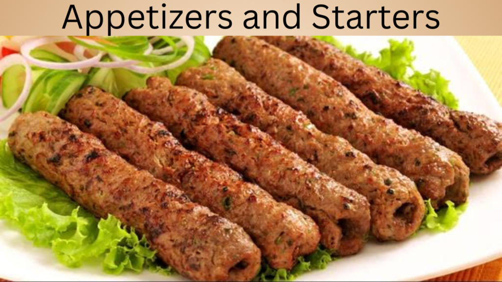 Appetizers and Starters
