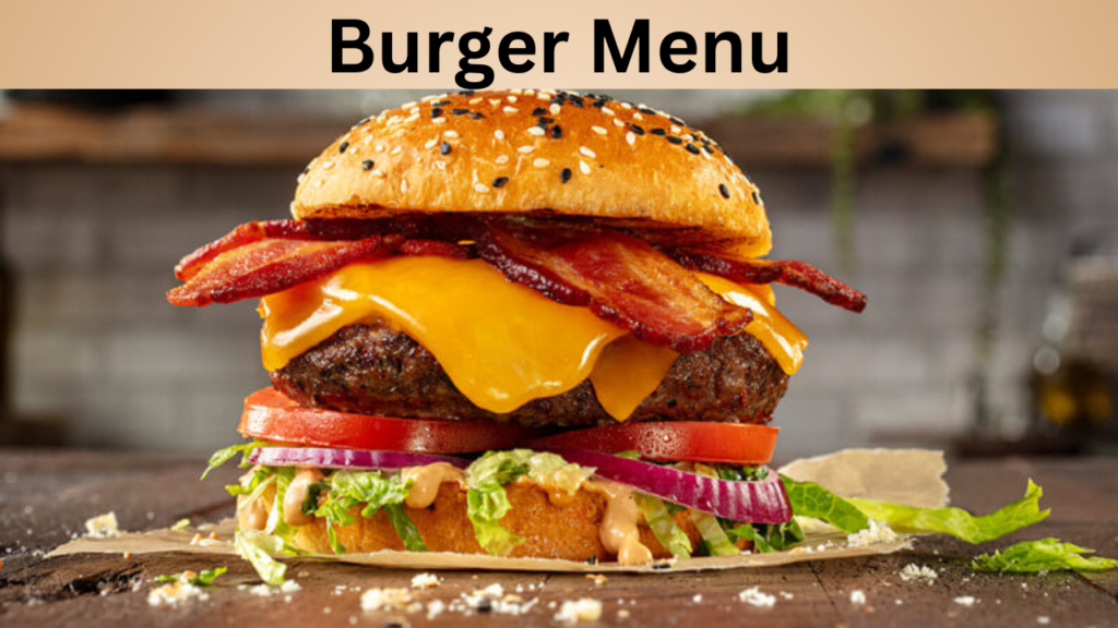 Burger Menu