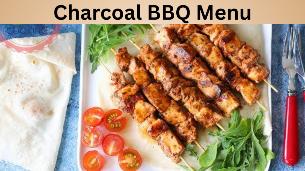 Charcoal BBQ Menu
