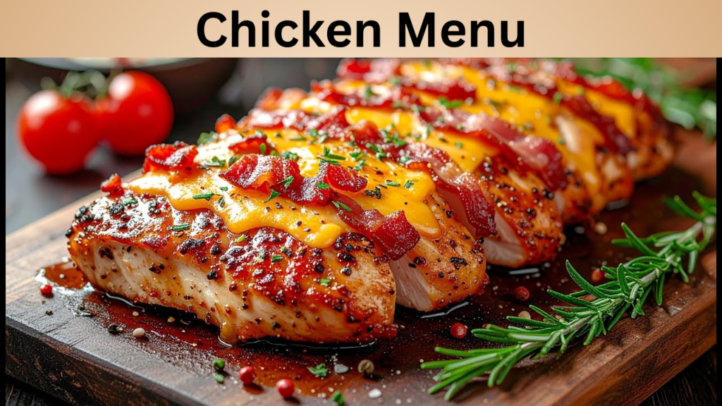 Chicken Menu