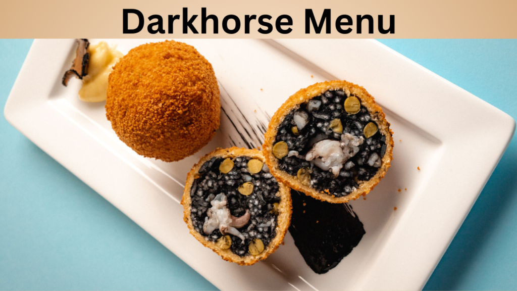 Darkhorse Menu