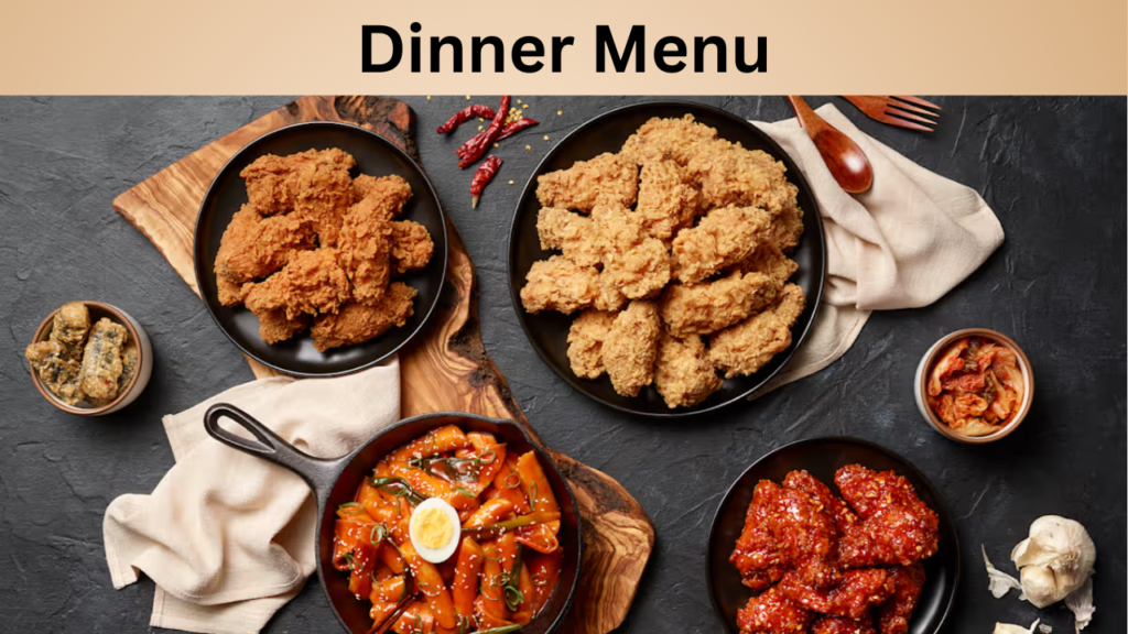 Dinner Menu