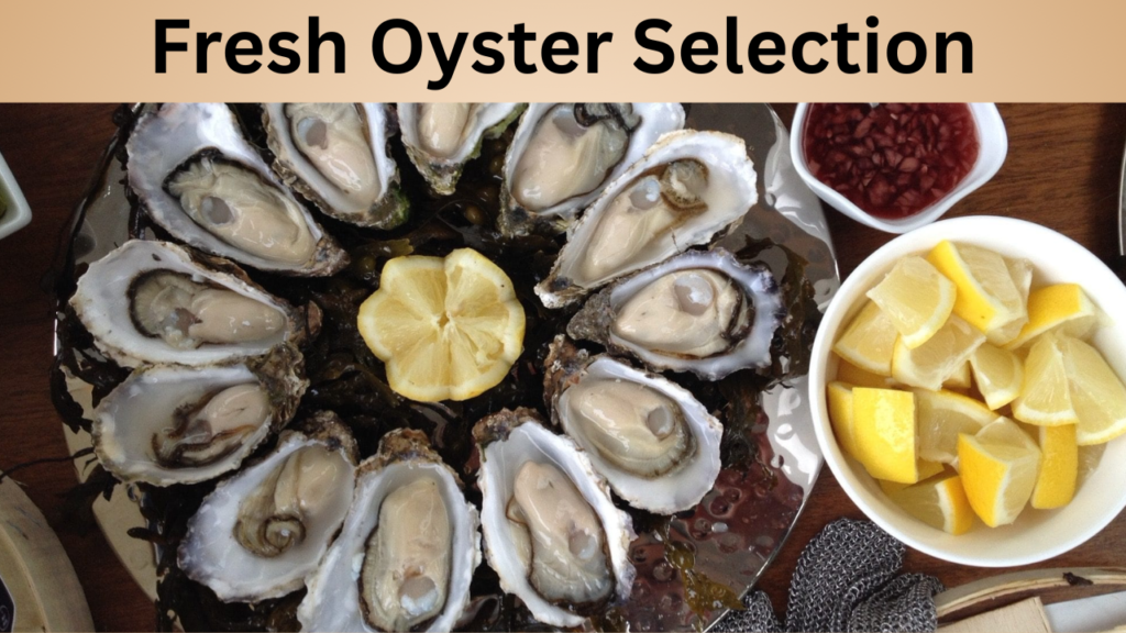 Fresh Oyster Selection