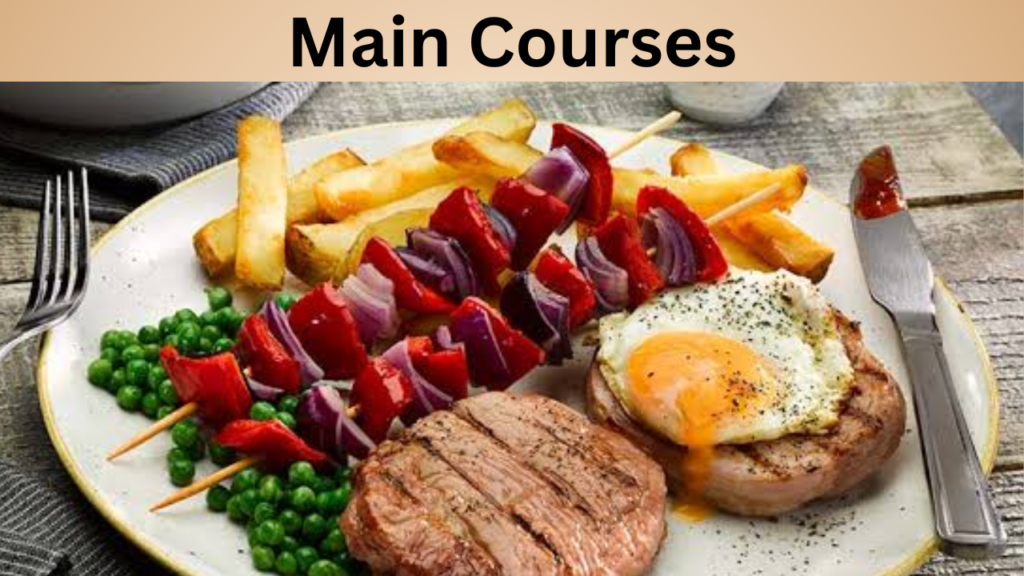 Main Courses