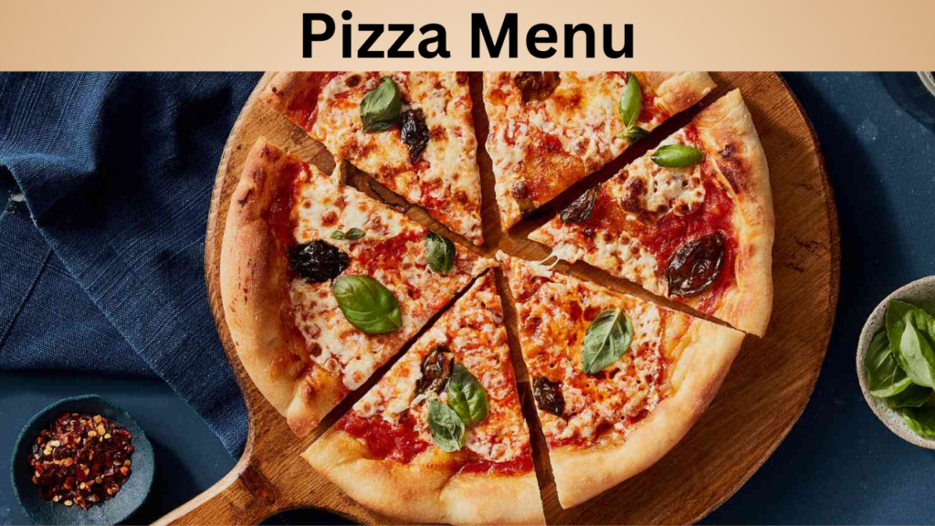 Pizza Menu