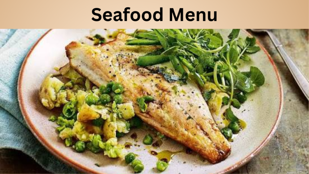 Seafood Menu