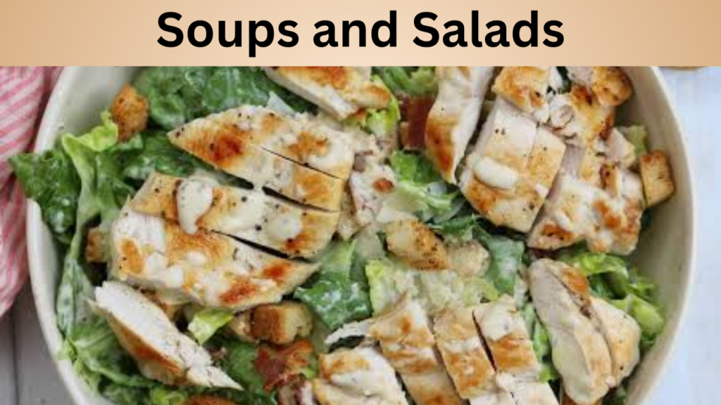 Soups and Salads