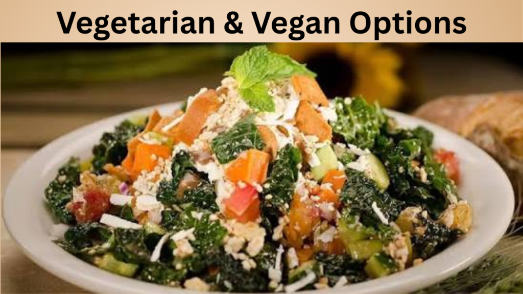 Vegetarian & Vegan Options